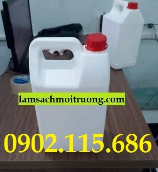 Can đựng hóa chất 5L, can đựng axit, can hóa chất có nắp chống tràn, can hóa chất có nắp garenty,