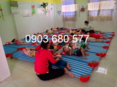 Cung cấp giường ngủ mầm non giá rẻ, chất lượng cao cho bé