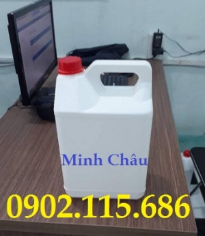 Can đựng hóa chất 5L, can đựng axit, can hóa chất có nắp chống tràn, can hóa chất có nắp garenty,