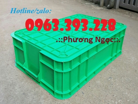 Thùng nhựa đặc B1, thùng nhựa cao 20, hộp nhựa cơ khí