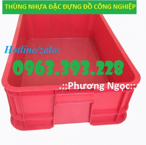 Thùng nhựa đặc B1, thùng nhựa cao 20, hộp nhựa cơ khí