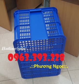 Sọt nhựa rỗng cao 39, sọt nhựa đựng hàng