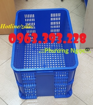 Sọt nhựa rỗng cao 39, sọt nhựa đựng hàng