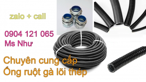 Chuyên ống ruột gà lõi thép bọc nhựa pvc, đjai lý giá sỉ