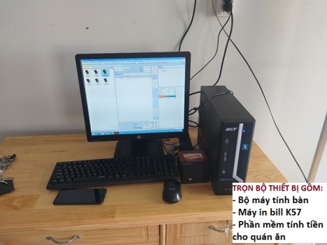 Quán ăn tại trạm dừng chân Kiên Giang lắp đặt combo thiết bị tính tiền giá rẻ