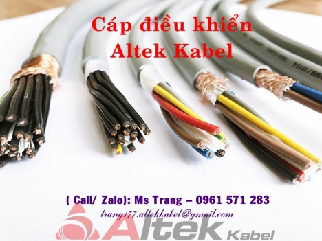 Phân phối độc quyền cáp điều khiển nhập khẩu Châu Âu- Altek Kabel