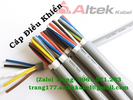 Phân phối độc quyền cáp điều khiển nhập khẩu Châu Âu- Altek Kabel