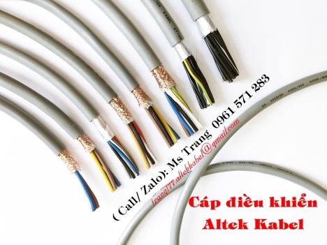 Phân phối độc quyền cáp điều khiển nhập khẩu Châu Âu- Altek Kabel