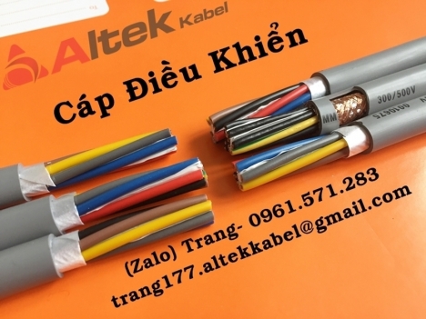 Phân phối độc quyền cáp điều khiển nhập khẩu Châu Âu- Altek Kabel