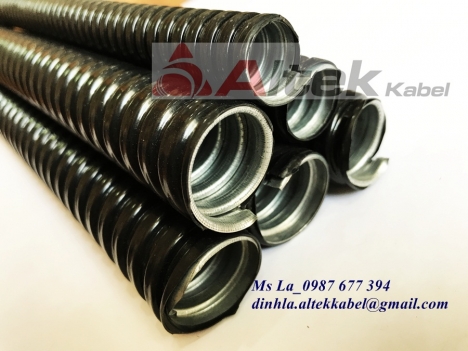Ống ruột gà- ống sun sắt bọc nhựa nhập khẩu chiết khấu cao