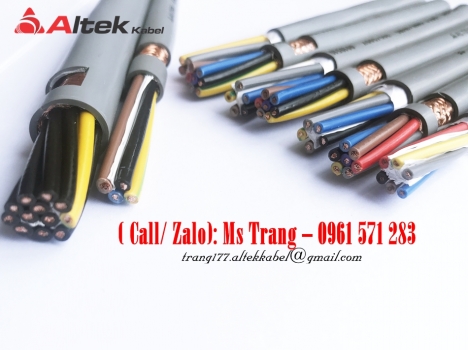 Phân phối độc quyền cáp điều khiển nhập khẩu Châu Âu- Altek Kabel
