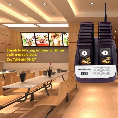 Cung cấp bộ rung 16 tay tại Hà Tĩnh cho quán Trà chanh giá rẻ