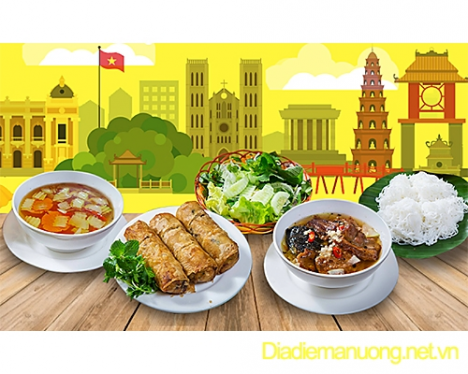 Quán Bún Chả Hà Nội Ngon Ở TPHCM