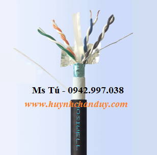 Cáp mạng Cat.6 F/UTP chống nước, chống nhiễu - PN 30026-BK-AQ