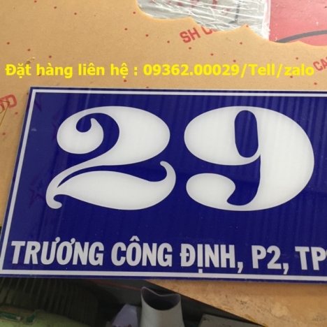 Khẳng định đẳng cấp với biển số nhà mica tuyệt đẹp