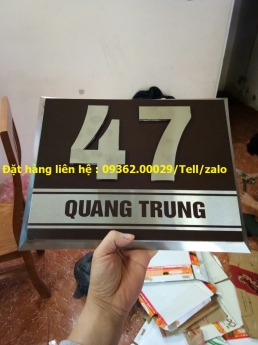 Khẳng định đẳng cấp với biển số nhà mica tuyệt đẹp