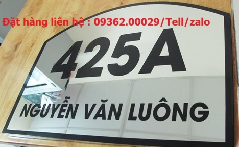 Khẳng định đẳng cấp với biển số nhà mica tuyệt đẹp