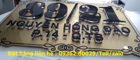 Khẳng định đẳng cấp với biển số nhà mica tuyệt đẹp