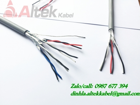 Phân phối cáp tín hiệu vặn xoắn theo cặp- Cáp tín hiệu vặn xoắn AWG