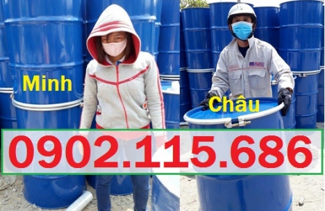 Thùng phuy sắt 220L đựng hóa chất, thùng phuy sắt 220L đựng xăng dầu, thùng phuy sắt 220L đựng dung