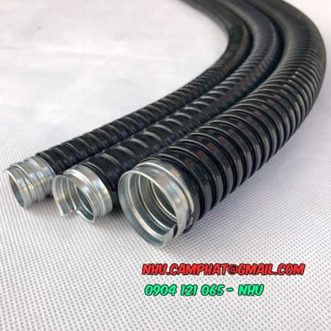 Phân phối ống ruột gà lõi thép, đầu nối ống kim loại