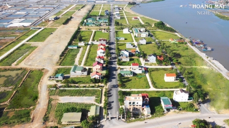 Mở bán Cửa Cờn Riverside đất ven sông,cách biển Quỳnh 500m. Chỉ 8tr.m2 đã có sổ đỏ.LH 0917271399