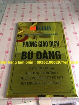 Khẳng định đẳng cấp với biển công ty bằng mica ca Đài Loan