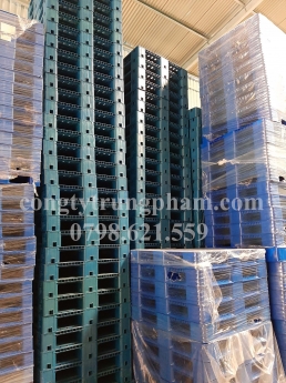 Pallet nhựa, pallet nhựa cũ - mới, cho thuê pallet nhựa