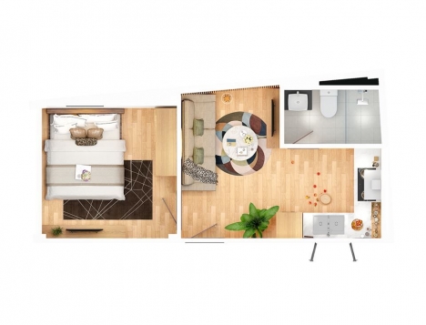 Căn  hộ mới xây cho thuê dài  hạn  5 năm chỉ 5Tr/tháng