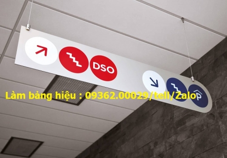 Biển chỉ dẫn mica siêu đẹp cho mọi không gian 