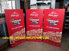Standee mica các loại cho tất cả các ngành dịch vụ.