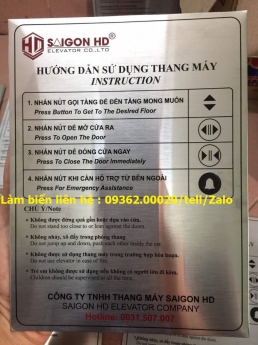 Biển chỉ dẫn mica siêu đẹp cho mọi không gian 
