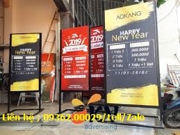 Standee mica các loại cho tất cả các ngành dịch vụ.