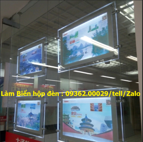 Cực kỳ ấn tượng với biển hiệu quảng cáo hộp đèn siêu mỏng