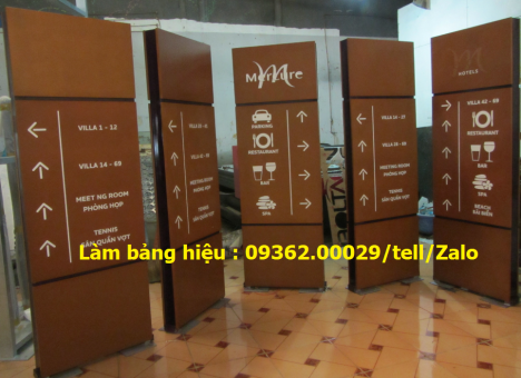 Biển chỉ dẫn mica siêu đẹp cho mọi không gian 