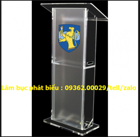 Tỏa sáng với bục phát biểu mica tuyệt đẹp