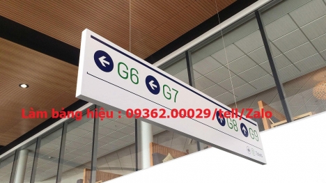 Biển chỉ dẫn mica siêu đẹp cho mọi không gian 