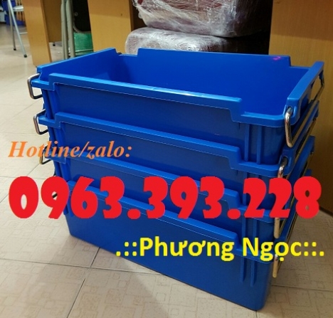 Thùng nhựa có quai xách, hộp nhựa đựng hải sản