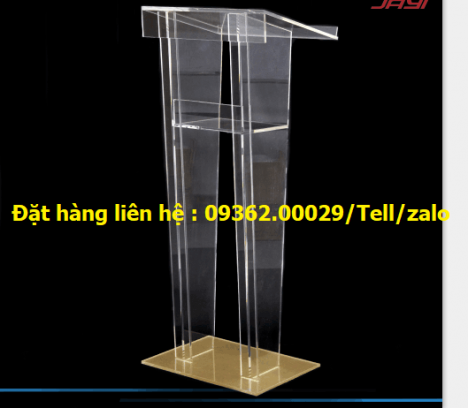 Tỏa sáng với bục phát biểu mica tuyệt đẹp