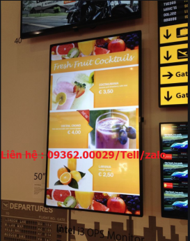 Cực kỳ ấn tượng với biển hiệu quảng cáo hộp đèn siêu mỏng
