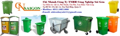 Xả kho cuối năm thùng rác 120 lít 240 lít 660 lít giá rẻ- Thùng rác giá rẻ tại đồng tháp- lh 0911.08