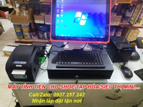 TRỌN BỘ MÁY TÍNH TIỀN CHO CỬA HÀNG TẠP HÓA TẠI CAO LÃNH