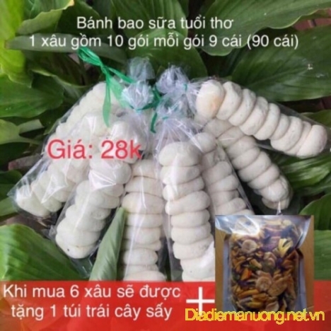 Lò Bánh Bao Sữa Tuổi Thơ Ngon Quận Gò vấp