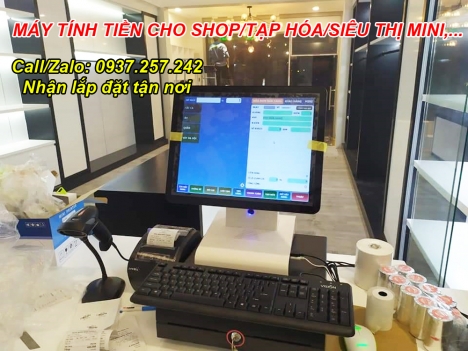 TRỌN BỘ MÁY TÍNH TIỀN CHO CỬA HÀNG TẠP HÓA TẠI CAO LÃNH