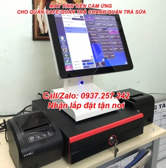 MÁY CẢM ỨNG TÍNH TIỀN QUÁN TRÀ SỮA TẠI CAO LÃNH