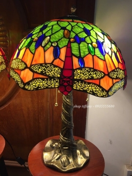 Giao lưu đôi đèn Tiffany chuồn chuồn