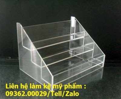 Kệ đựng mỹ phẩm mica Đài Loan tuyệt đẹp