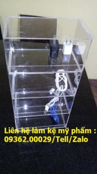 Kệ đựng mỹ phẩm mica Đài Loan tuyệt đẹp