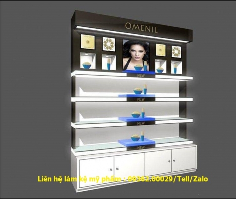 Kệ đựng mỹ phẩm mica Đài Loan tuyệt đẹp
