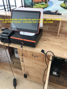 Chuyên lắp đặt tận nơi máy tính tiền cho quán trà sữa tại Kiên Giang
